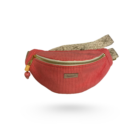 Sac banane Corail